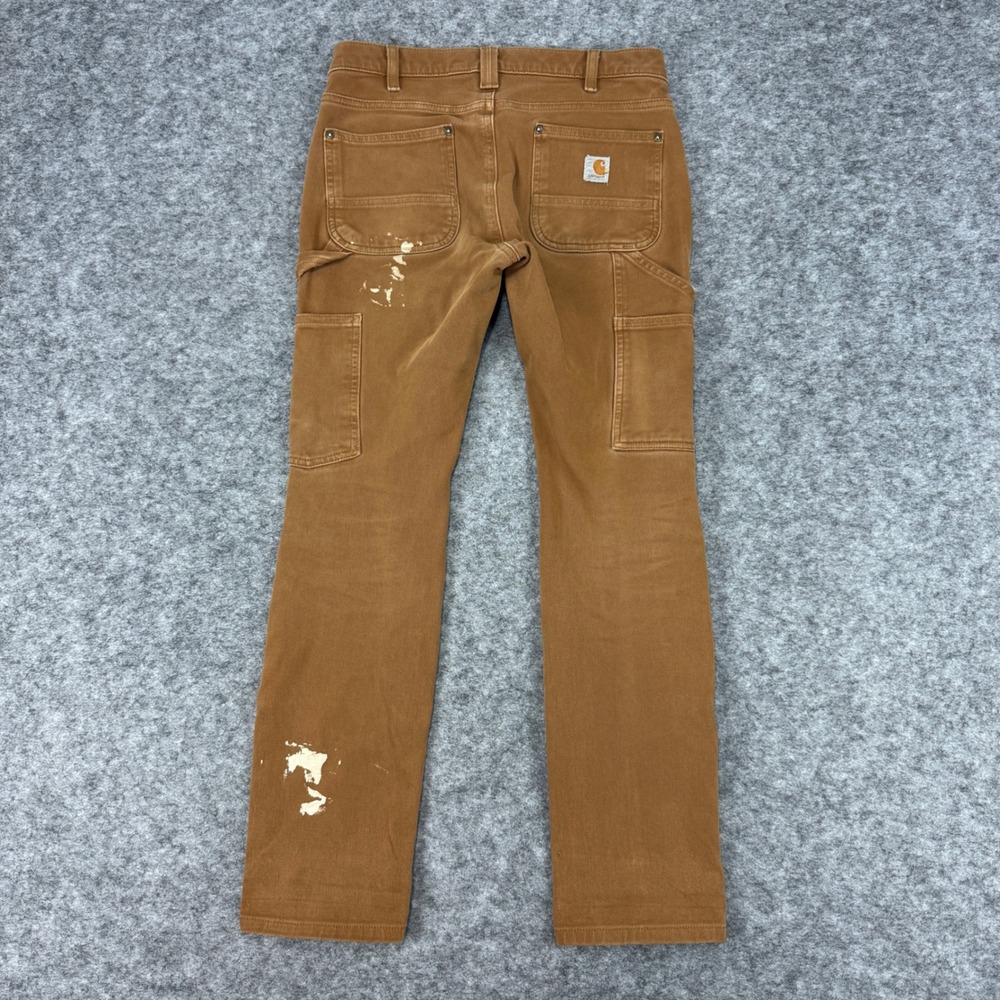 Carhartt 104296 Rugged Flex Relaxed Fit Double Front Work Pant Womens 2 Reg - Picture 5 of 16